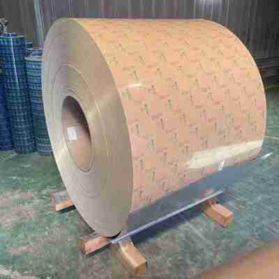 Holzfarbe vorgefärbte Aluminium-Spule 1250mm für Deckendach