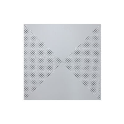 अच्छा दाम निर्माण सामग्री आंतरिक छिद्रित एल्यूमीनियम छत टाइलें 600*600 ऑनलाइन