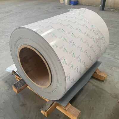 Giá tốt Cuộn nhôm sơn sẵn 1050 3003 Dùng cho trần nhà Tái chế 100% trực tuyến