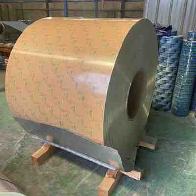 Harga bagus 1060 3003 3004 PE Dilapisi Kumparan dan Lembaran Aluminium untuk Bangunan Logam on line