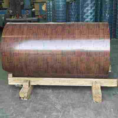 Bon prix Matériaux de construction décoratifs en aluminium prépeint Fabrique de bobines Textures en bois en ligne