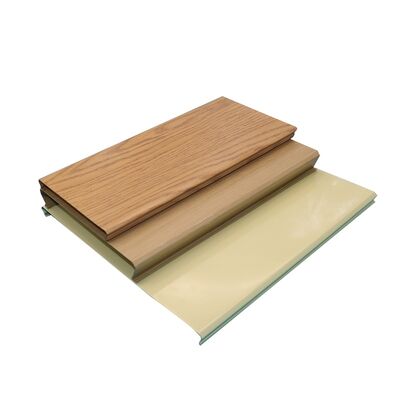 Dobra cena Strop z drewna ziarna aluminiowe naturalna konsystencja ognioodporne i trwałe w Internecie