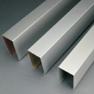 Prezzo buono Soffitti a Doghe in Alluminio a Forma di U Durevoli ed Eleganti con Rivestimento PE PVDF in linea